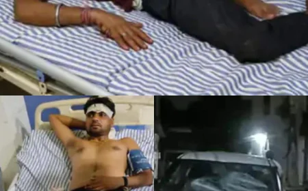 भाजपा नेता पर ऑफिस में फायरिंग, दोस्त पर हमला; पुलिस जांच शुरू