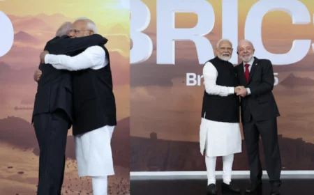 PM मोदी-ब्राजील के राष्ट्रपति की मुलाकात, BRICS शिखर सम्मेलन में भारत का दमदार प्रदर्शन