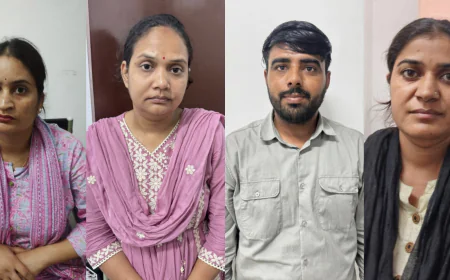 प्राध्यापक भर्ती परीक्षा 2022 पेपर लीक मामले में 3 साल से फर्जी नियुक्तियों पर SOG की बड़ी कार्रवाई, चार आरोपी गिरफ्तार