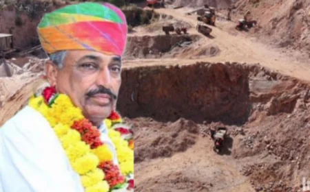 नागौर में BJP विधायक का अवैध खनन का काला खेल, 4 लाख टन पत्थर बेचने का आरोप...