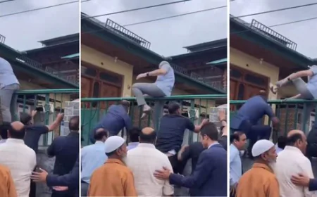 जम्मू-कश्मीर में शहीद दिवस पर नजरबंदी: उमर अब्दुल्ला ने अनिर्वाचित प्रशासन पर साधा निशाना