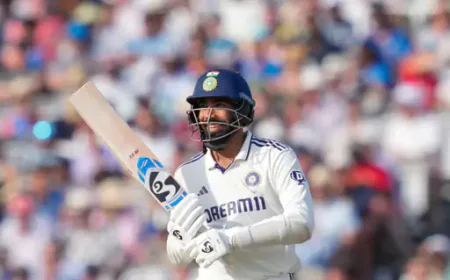 22 रन से हिली टीम इंडिया: लॉर्ड्स में बल्लेबाज़ी ढही, आर्चर की वापसी ने बदला गेम