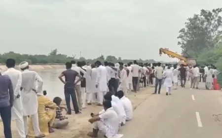 दर्दनाक हादसा: नहर में मिली बोलेरो, चार युवकों के शव बरामद