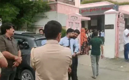 माहेश्वरी गर्ल्स पब्लिक स्कूल को बम की धमकी, 3500 बच्चों को सुरक्षित निकाला गया