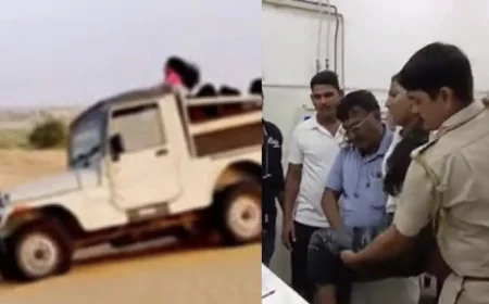 जैसलमेर सैंड ड्यून्स में जीप सफारी हादसा, नासिक की पर्यटक की मौत, ड्राइवर की लापरवाही ने छीनी जिंदगी।