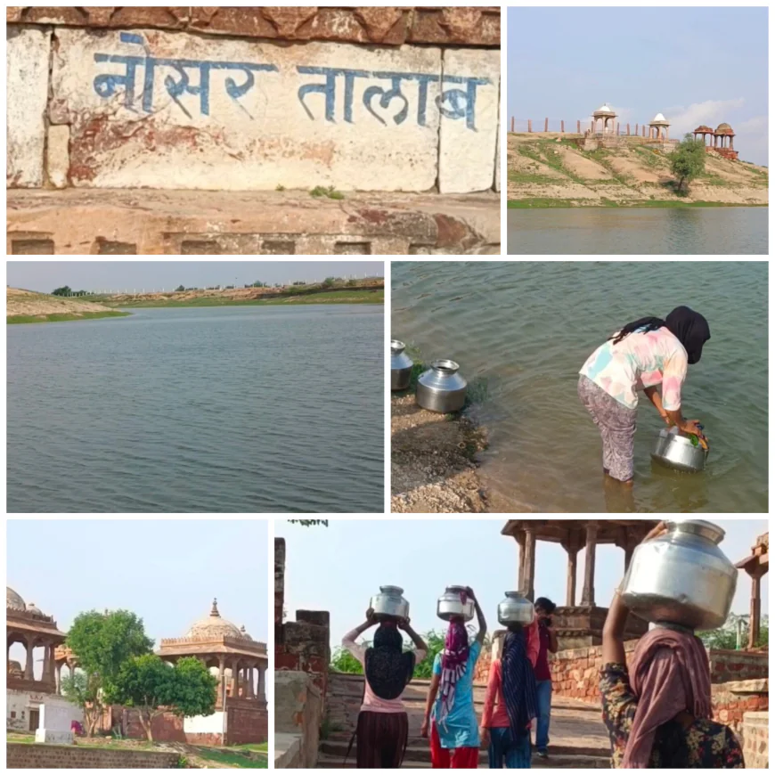 "नोसर तालाब: आसोप गाँव का ऐतिहासिक जलस्रोत, जो आज भी बुझाता है 30 गाँवों की प्यास"
