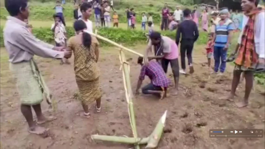 प्रेम संबंध के लिए दंपति को बैलों की तरह हल में जोतकर दी गई अमानवीय सजा