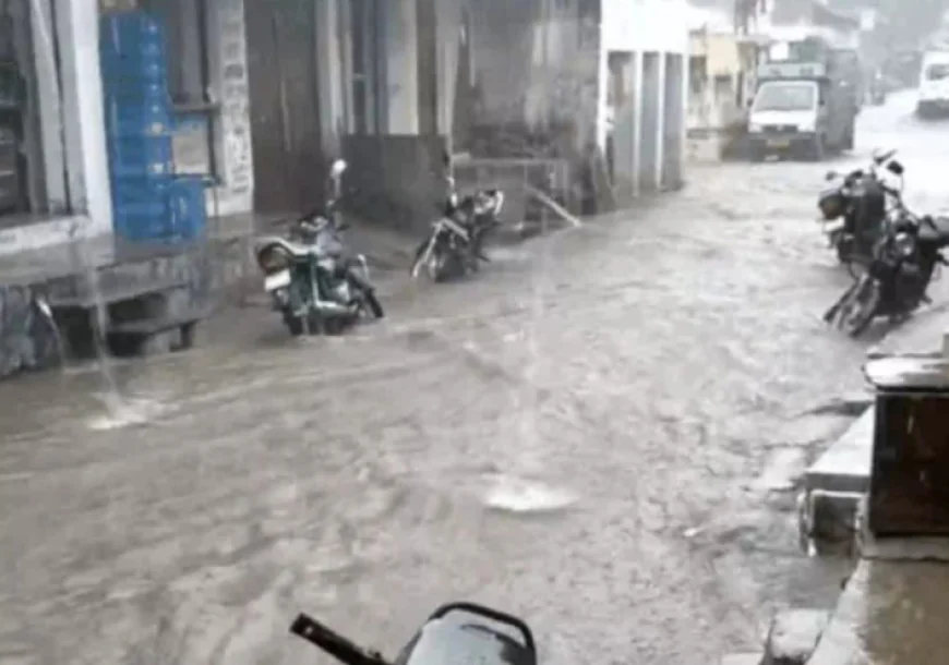 राजस्थान में बारिश ने लिया काल का रूप,भीलवाड़ा में दो मासूम भाईयों की नाले में डूबने से मौत।