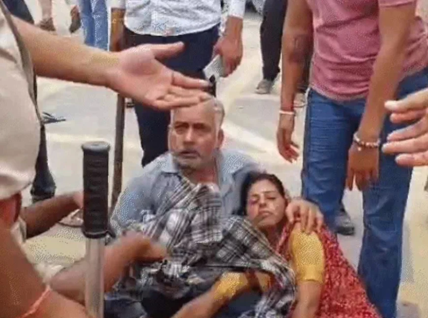 युवक की निर्मम हत्या से आक्रोश: जयपुर-आगरा हाईवे पर बवाल, पथराव और पुलिस से टकराव,आरोपी ने ASI की पिस्टल छीनने की कोशिश की, पैर में गोली लगी