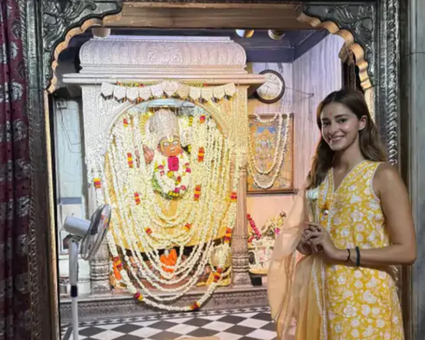 सीएम से मुलाकात, गलियों में रोमांस, हनुमानजी के दर्शन: 'तू मेरी, मैं तेरा' की शूटिंग के लिए जयपुर पहुंचे कार्तिक और अनन्या