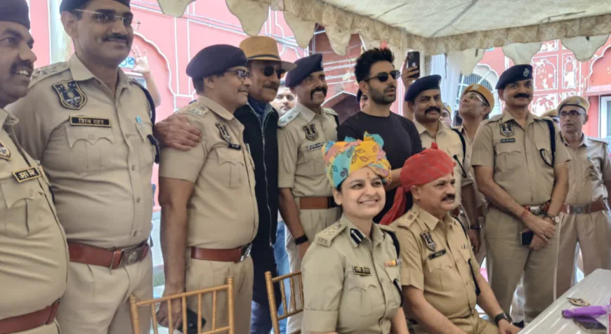 जयपुर में IPS राशि डोगरा डूडी की विदाई में जैकी श्रॉफ और कार्तिक आर्यन की चमक, बग्घी से दी गई भव्य विदाई