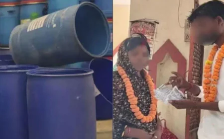 पत्नी ने दी पति को नीले ड्रम में भरने की धमकी, डर से कराई प्रेमी संग शादी