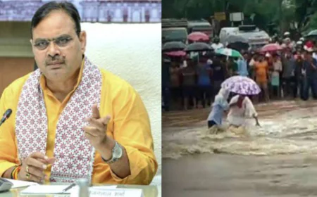 सवाई माधोपुर में भारी बारिश के कहर पर मुख्यमंत्री भजनलाल शर्मा करेंगे हवाई सर्वेक्षण, प्रभावित क्षेत्रों का लेंगे जायजा.