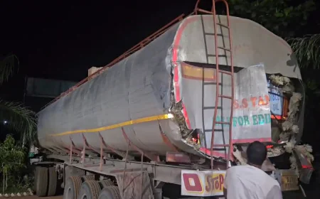 आगर-मालवा पुलिस की बड़ी कार्रवाई: तेल टैंकर में 2 करोड़ की अवैध शराब के साथ बाड़मेर का रघुवीर गिरफ्तार