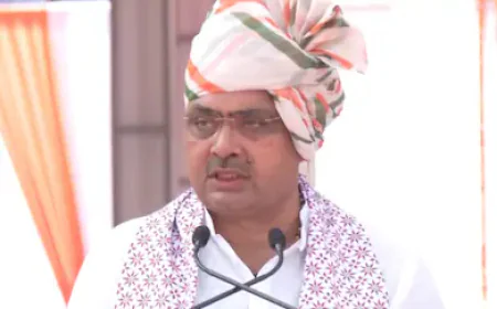 79वें स्वतंत्रता दिवस का भव्य आयोजन: मुख्यमंत्री भजनलाल शर्मा ने किया ध्वजारोहण शौर्य, साहस और संस्कृति की भूमि पर राष्ट्रीय पर्व की धूम