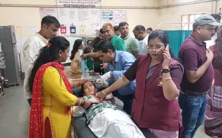 राजस्थान के बूंदी में स्वतंत्रता दिवस समारोह के दौरान स्कूल की छत गिरी, पांच बच्चे घायल