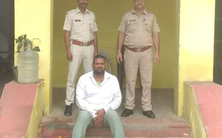 गौ तस्करी और फायरिंग पुलिस ने इनामी बदमाश दिलशाद को दबोचा