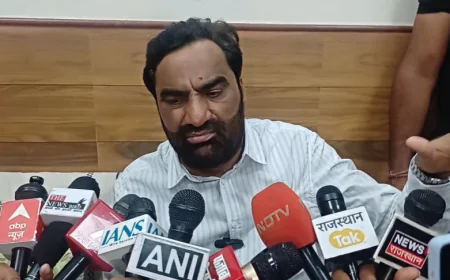 हनुमान बेनीवाल की जोधपुर में हुंकार, प्रदूषण और नौजवानों के मुद्दों पर सरकार को घेरा