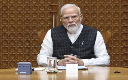 NDA बैठक में पीएम मोदी का बड़ा बयान:"नेहरू की गलतियों को सुधार रहे हैं, किसानों के हित में कोई समझौता नहीं"