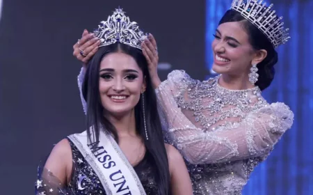 मिस यूनिवर्स इंडिया 2025:मणिका विश्वकर्मा के सिर सजा मिस यूनिवर्स का ताज,थाईलैंड में लहराएंगी भारत का परचम.