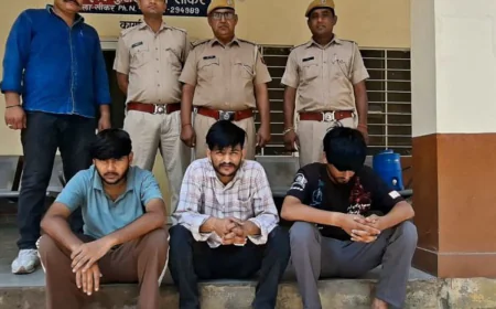 फर्जी एस्कॉर्ट सर्विस के नाम पर सैकड़ों को बनाया शिकार पुलिस ने तीन आरोपियों को दबोचा, 500 से ज्यादा लोगों से ठगी का खुलासा