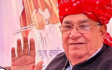 पूर्व सांसद कर्नल सोनाराम चौधरी का निधन....