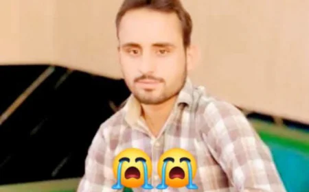 6 बहनों के इकलौते भाई की सड़क हादसे में दर्दनाक मौत......