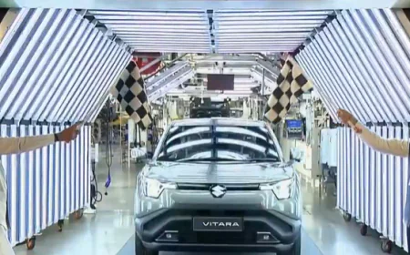 PM मोदी ने सुजुकी की e-Vitara को दिखाई हरी झंडी, 100+ देशों में भारत से निर्यात