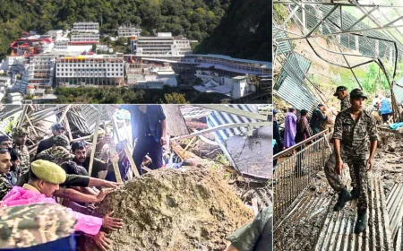 वैष्णो देवी लैंडस्लाइड हादसे में राजस्थान के चार व्यापारी भाइयों की दुखद मौत...