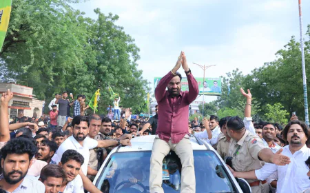 राजस्थान HC ने SI भर्ती रद्द की, हनुमान बेनीवाल समर्थकों संग नाचकर मनाया जश्न