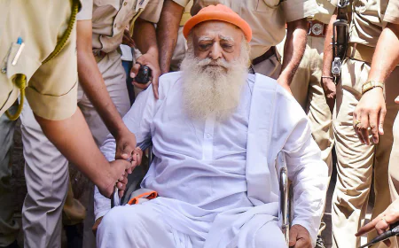 आसाराम की जोधपुर जेल में हुई वापसी,मेडिकल जमानत रद्द, नाबालिग रेप मामले में सरेंडर...