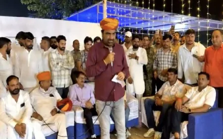 हनुमान बेनीवाल का तीखा हमला: पायलट की जेल वाली बात से भजनलाल की 'ट्विटर-फ्लैट' गलतियों तक, सबको सुनाया