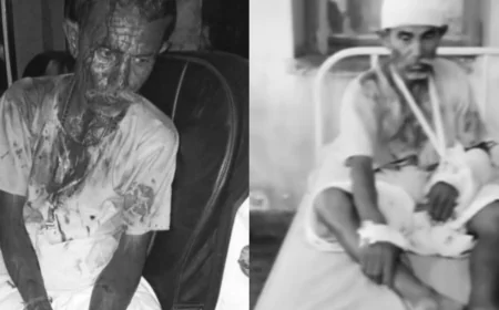 जमीनी विवाद में परिवार पर किया धारदार हथियारों से हमला,बुजुर्ग गंभीर रूप से घायल....