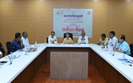 डिप्टी सीएम दीया कुमारी ने विभागीय समीक्षा बैठक की,कहा-सभी विकास कार्य समय पर पूरे हों.