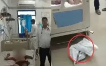 चलती ट्रेन के गेट पर किशोर को रील बनाना पड़ा भारी.....