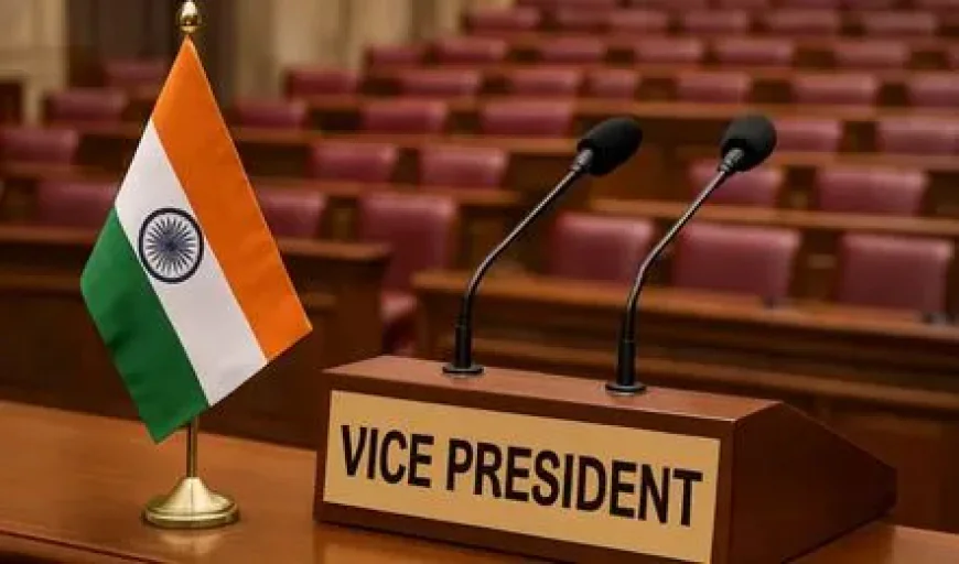चुनाव आयोग ने की उपराष्ट्रपति चुनाव की घोषणा: 9 सितंबर को होगा मतदान, उसी दिन आएगा परिणाम,आख़िर कौन बनेगा देश का अगला VP?