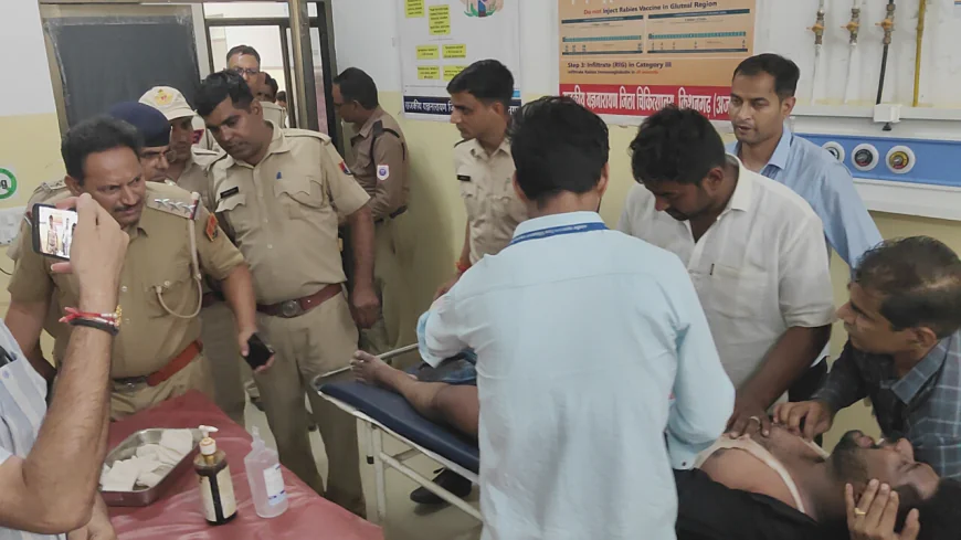 लूट के इरादे से महिला की गला काटकर हत्या, पति गंभीर घायल