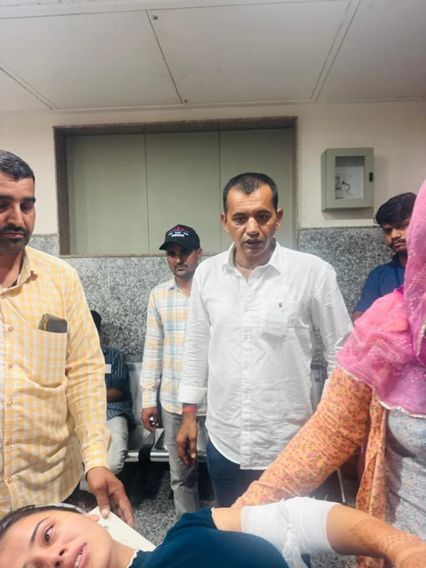 सब इंस्पेक्टर की तैयारी कर रही छात्रा पर फायरिंग,छात्रा के बाएं हाथ में लगी गोली.....