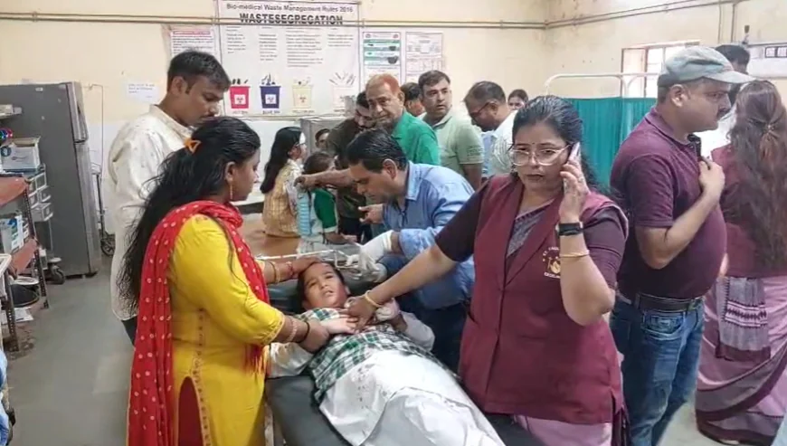 राजस्थान के बूंदी में स्वतंत्रता दिवस समारोह के दौरान स्कूल की छत गिरी, पांच बच्चे घायल