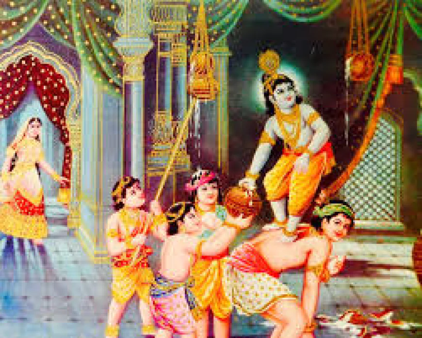दही हांडी: भगवान कृष्ण की बाल लीलाओं का जीवंत उत्सव