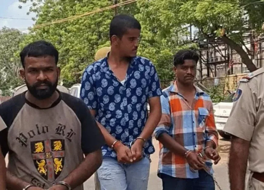 "उदय मंदिर थाना क्षेत्र" में हाल ही में हुई फायरिंग के बाद पुलिस की सख्त कार्रवाई में तीनों आरोपी अजमेर से धराए.