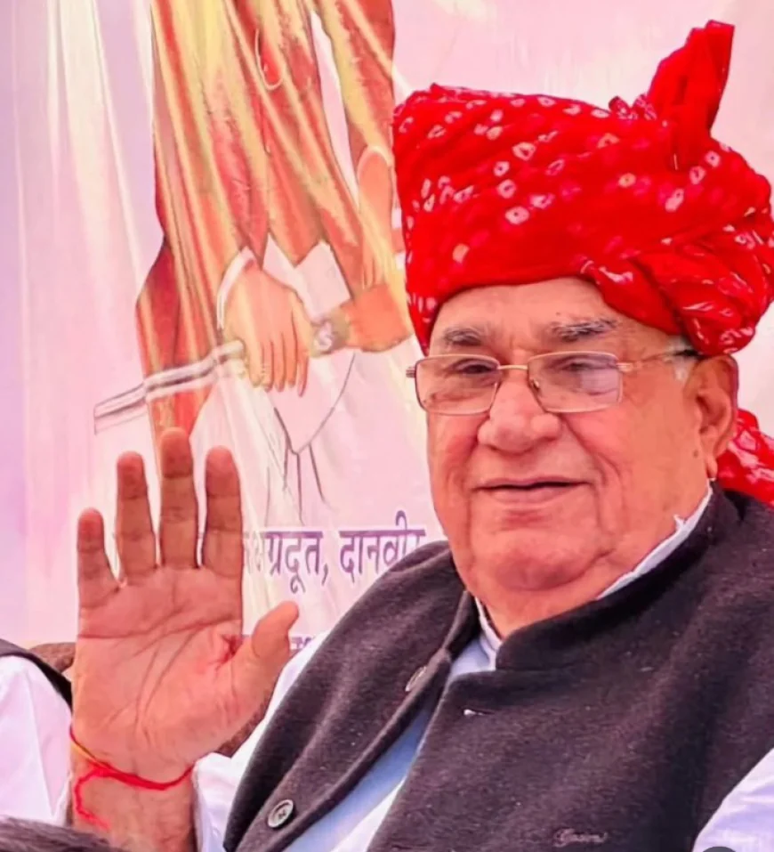 पूर्व सांसद कर्नल सोनाराम चौधरी का निधन....