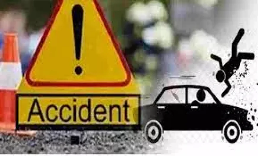 स्कूली वैन की टक्कर से पैदल चल रही महिला की दर्दनाक मौत, एयरपोर्ट थाने के सामने हुआ हादसा.