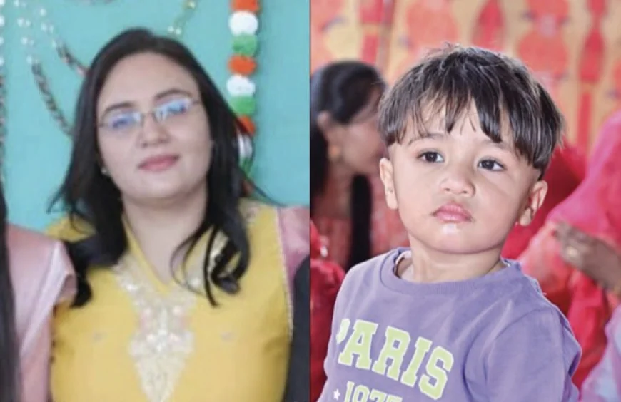 दहेज प्रताड़ना से त्रस्त शिक्षिका ने अपनी मासूम बेटी के साथ किया,सुसाइड नोट में ससुराल वालों पर गंभीर आरोप.