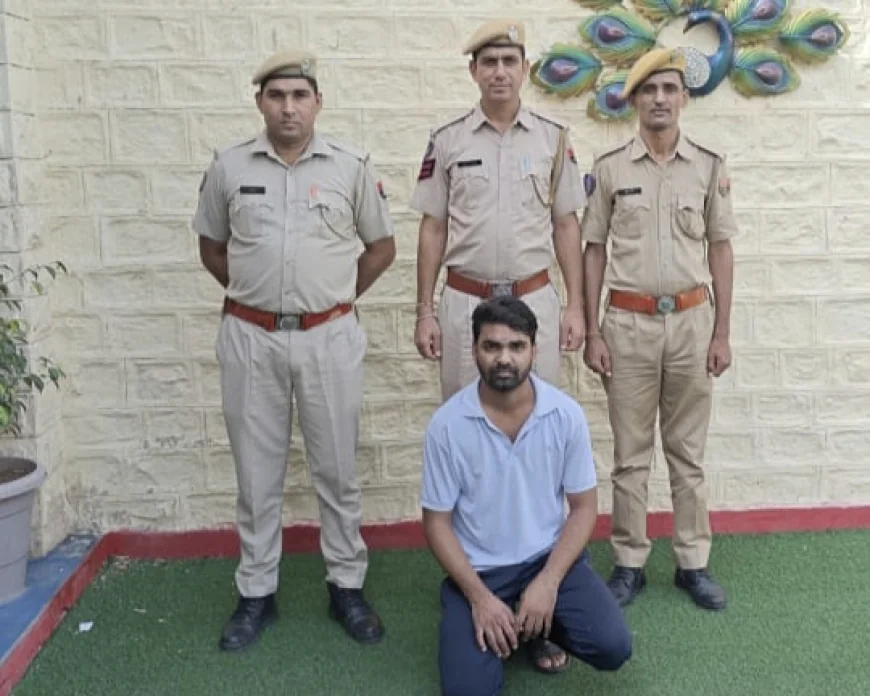 पुलिस के हत्थे चढ़ा साइबर ठगी का मास्टरमाइंड ,1 साल से फरार था अरोपी.