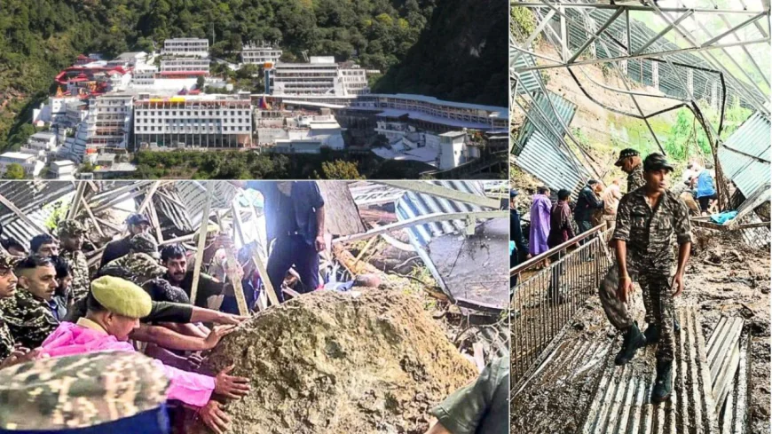 वैष्णो देवी लैंडस्लाइड हादसे में राजस्थान के चार व्यापारी भाइयों की दुखद मौत...