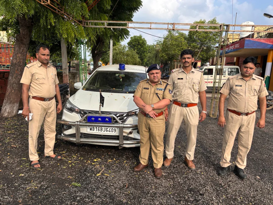 फेक आईडी, डमी हथियार, नीली बत्ती लगी कार... फर्जी ADG पकड़ा गया