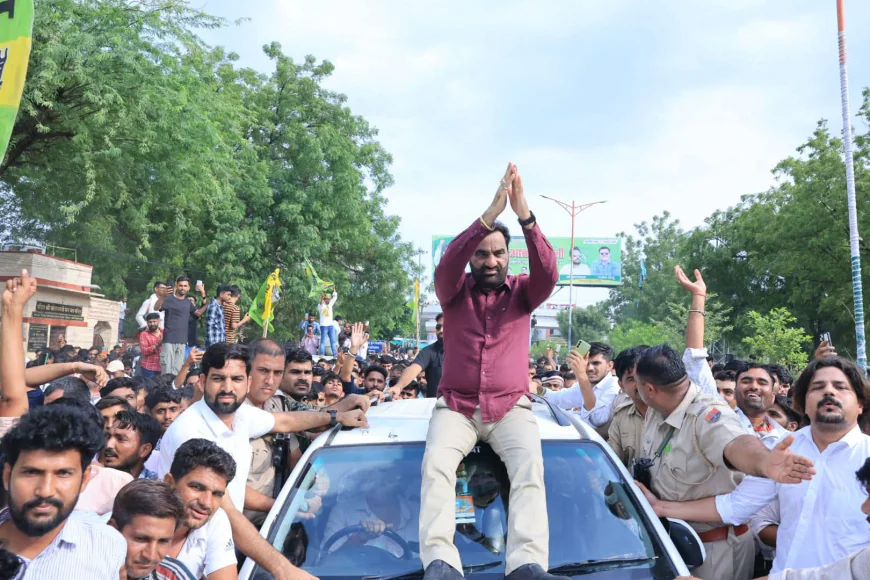 राजस्थान HC ने SI भर्ती रद्द की, हनुमान बेनीवाल समर्थकों संग नाचकर मनाया जश्न
