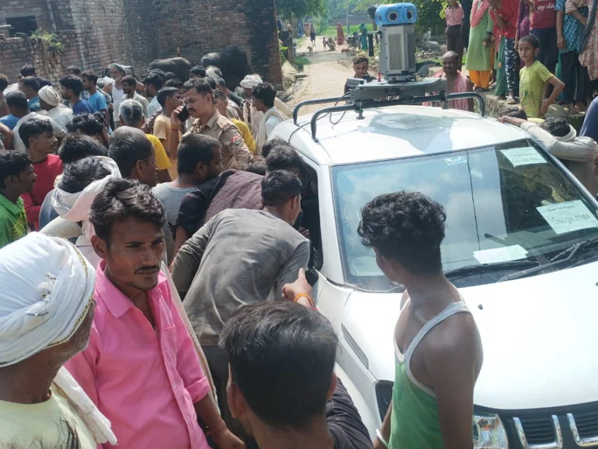 गूगल मैप्स सर्वे टीम पर चोर समझकर ग्रामीणों का हमला, पुलिस ने संभाला मोर्चा