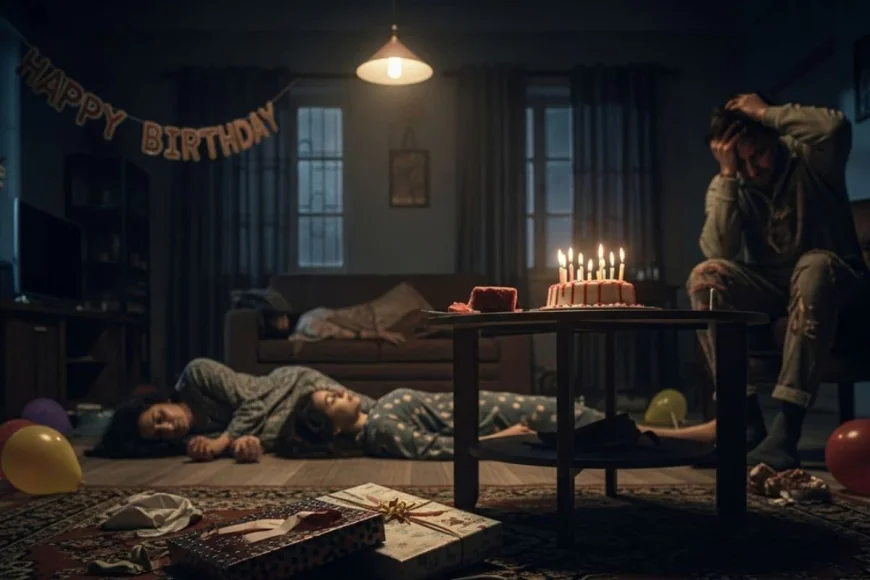 जन्मदिन का जश्न बना हत्या का कारण,पति ने कैंची से पत्नी और सास की ले ली जान.